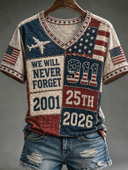 Women's We Will Never Forget 9 11 September 11 polo shirt gracestitchs
