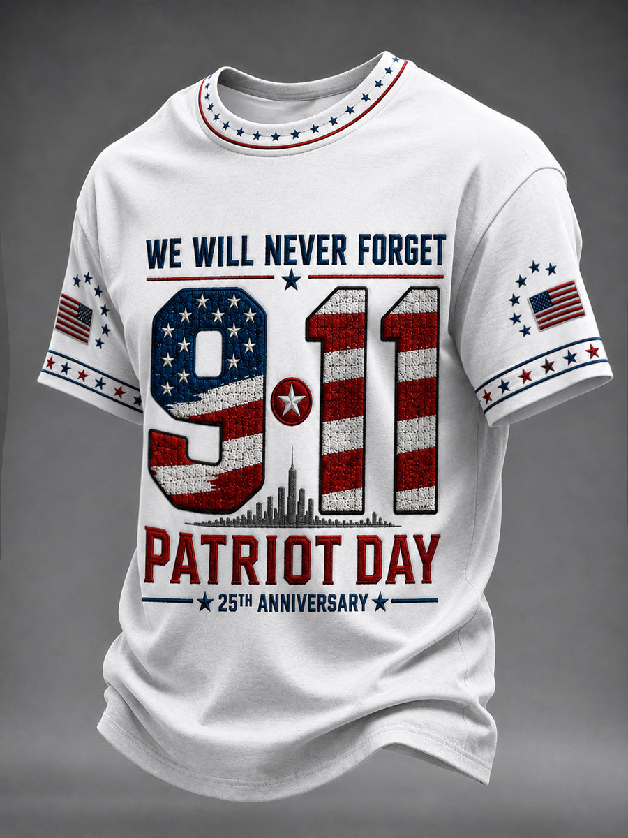 Men's America Printed T-shirt gracestitchs