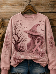 Women's Breast Cancer Regular Sweatshirt gracestitchs