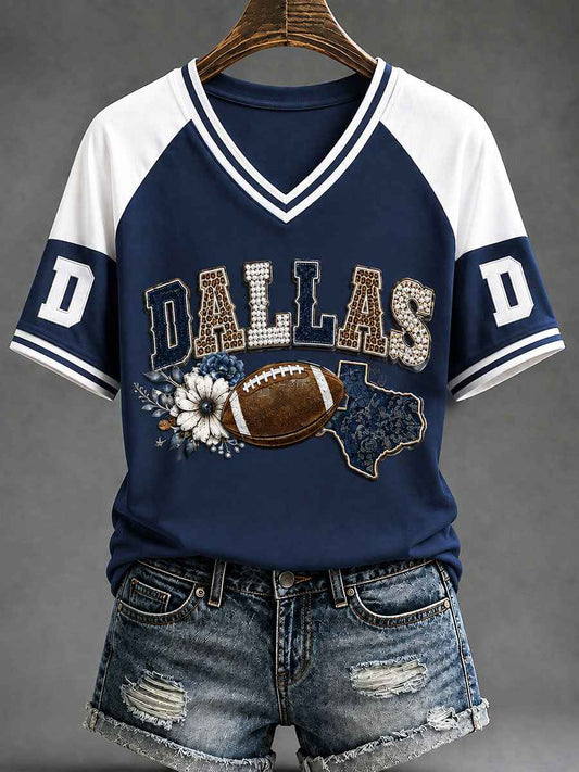 Women's Football Gameday Sporty Short-Sleeve T-Shirt