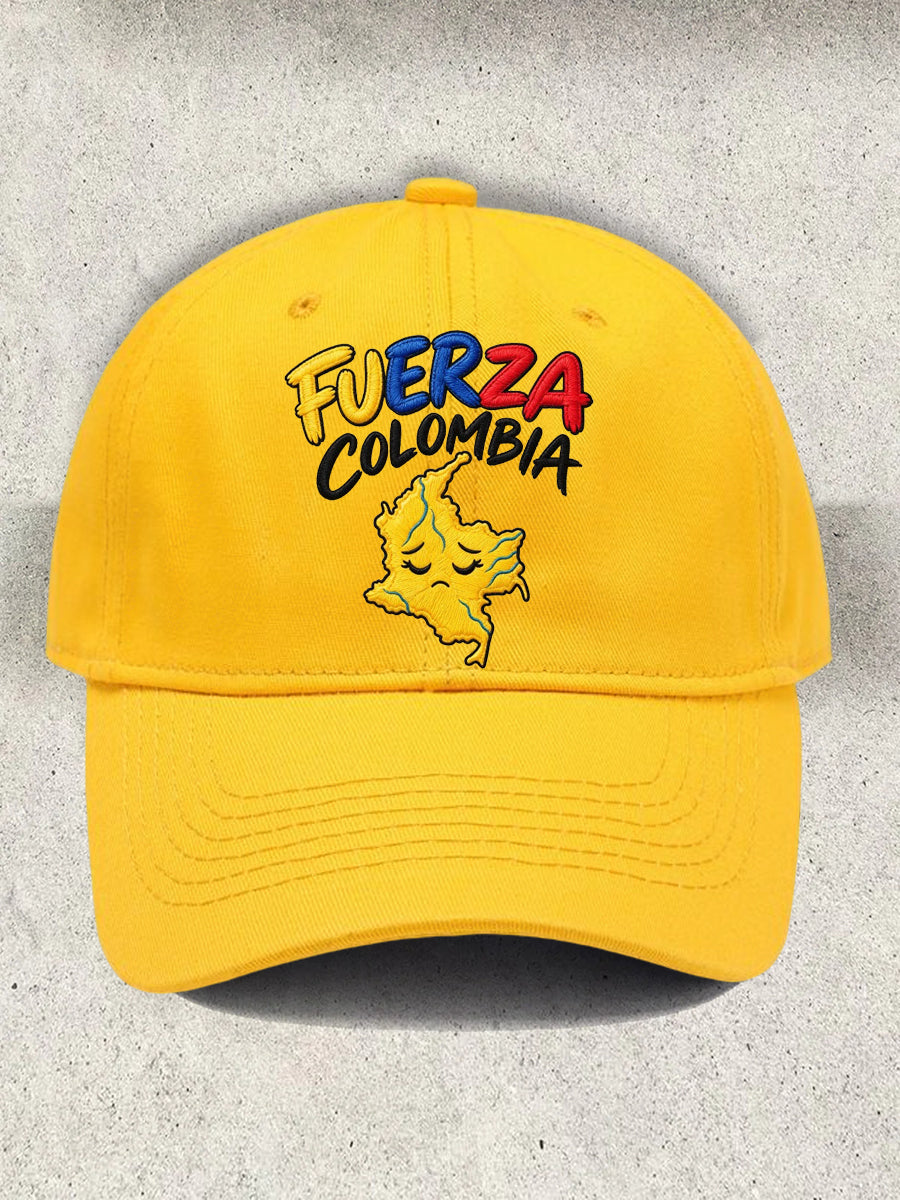 Unisex Western Colombia Earthquake Pray For Colombia Print Cap gracestitchs
