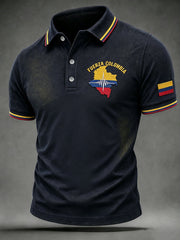 Men's Colombia Earthquake Pray For Colombia Print Shirt gracestitchs