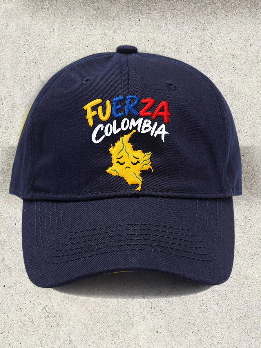Unisex Western Colombia Earthquake Pray For Colombia Print Cap gracestitchs