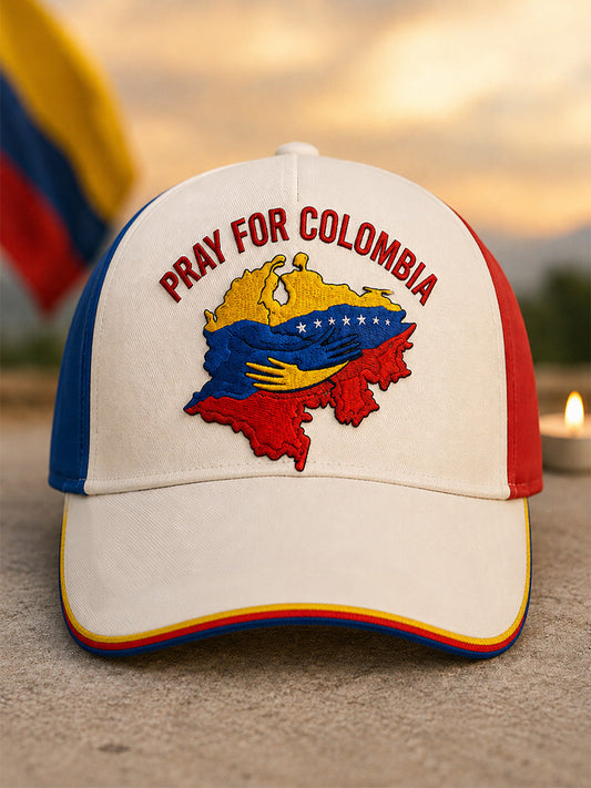 Unisex Colombia Strong Print Hat gracestitchs