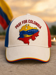 Unisex Colombia Strong Print Hat gracestitchs