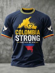 Men's Colombia Strong Short Sleeve T-shirt gracestitchs