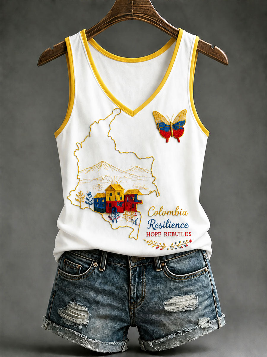 Women's Colombia Resiste Printed Vests gracestitchs