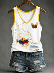 Women's Colombia Resiste Printed Vests gracestitchs