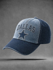 Dallas Football Print Casual Unisex Cap gracestitchs