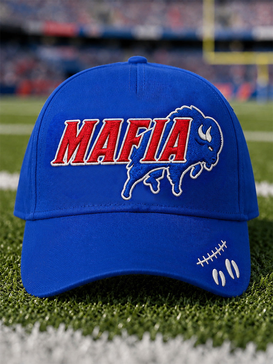 Unisex Football Lover Buffalo Print Hat gracestitchs