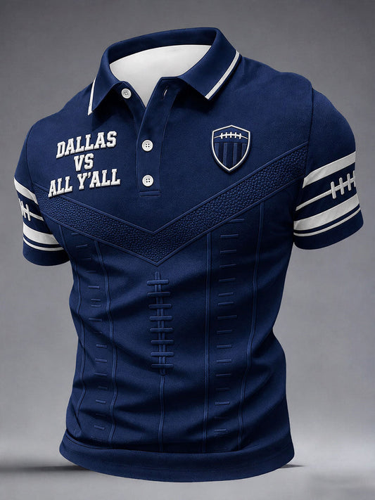Men's 'Dallas vs All Y'all' Tops gracestitchs