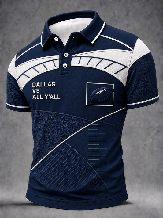 Men's 'Dallas vs All Y'all' Tops gracestitchs