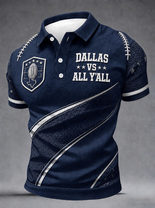 Men's 'Dallas vs All Y'all' Tops gracestitchs