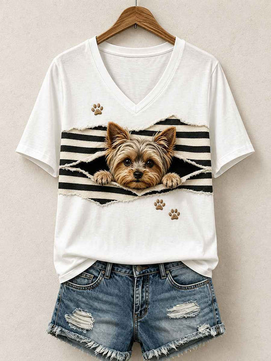 Women's Cute Yorkshire Terrier T-Shirt