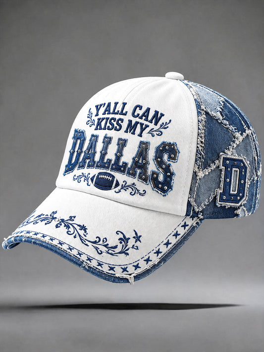 Game Day Football Print Casual Unisex  Hat gracestitchs