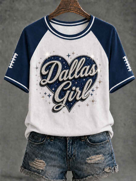 Women's Game Day Football Casual T-Shirt