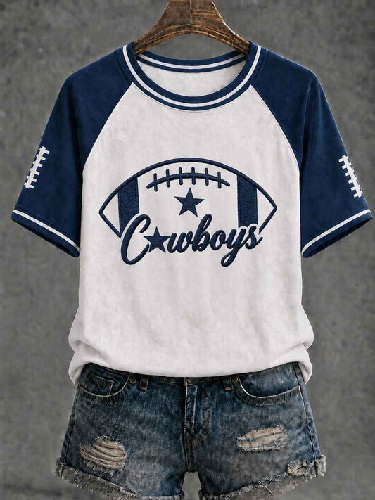 Women's Game Day Football Casual T-Shirt