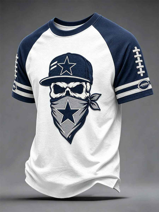 Men's Football Gameday Gift For Football Fans Casual Tee