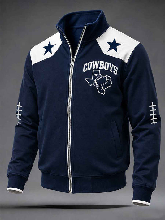 Men's Football Gameday Gift For Football Fans Casual Jacket