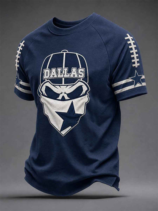 Men's Football Gameday Gift For Football Fans Casual Tee