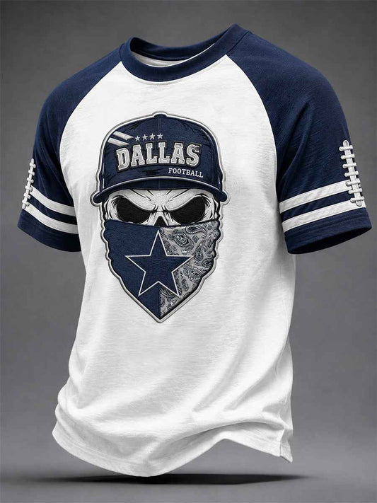 Men's Football Gameday Gift For Football Fans Casual Tee
