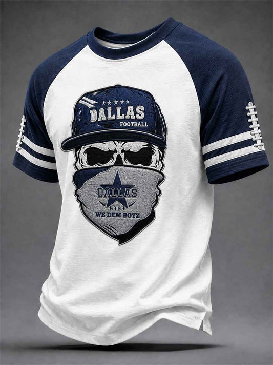 Men's Football Gameday Gift For Football Fans Casual Tee