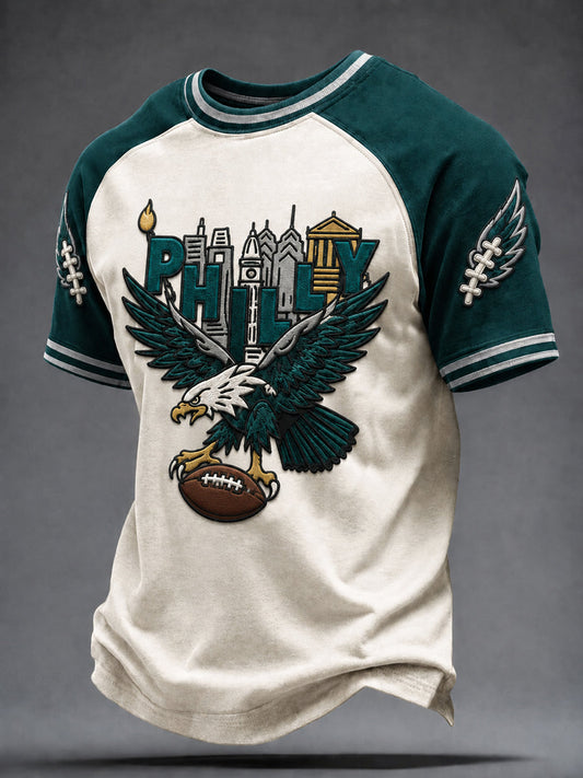 Men's Football Gameday Gift For Football Fans Short Sleeve T-shirt gracestitchs