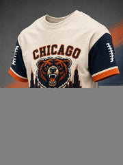 Men's Football Gameday Gift For Football Fans Casual Tee