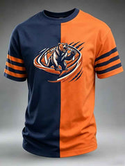 Men's Football Gameday Gift For Football Fans Casual Tee