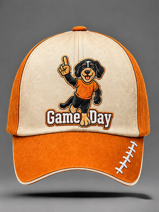 Game Day Football Printed Casual Unisex  Hat gracestitchs