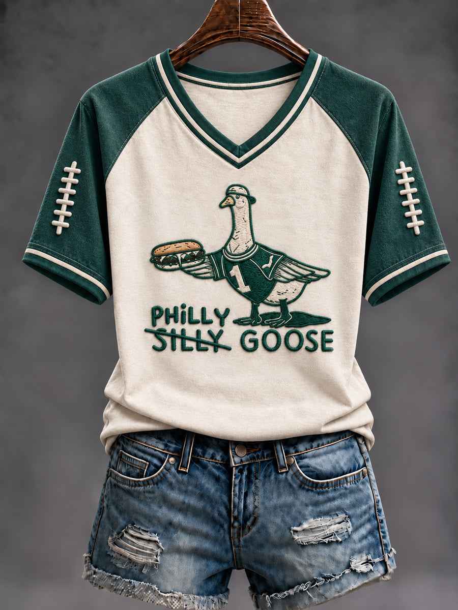 Women's Football Gameday Gift For Football Fans Short Sleeve T-shirt
