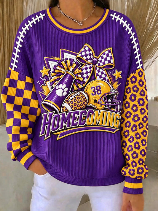 Women's "Homecoming" College Football Fan Hoodies gracestitchs