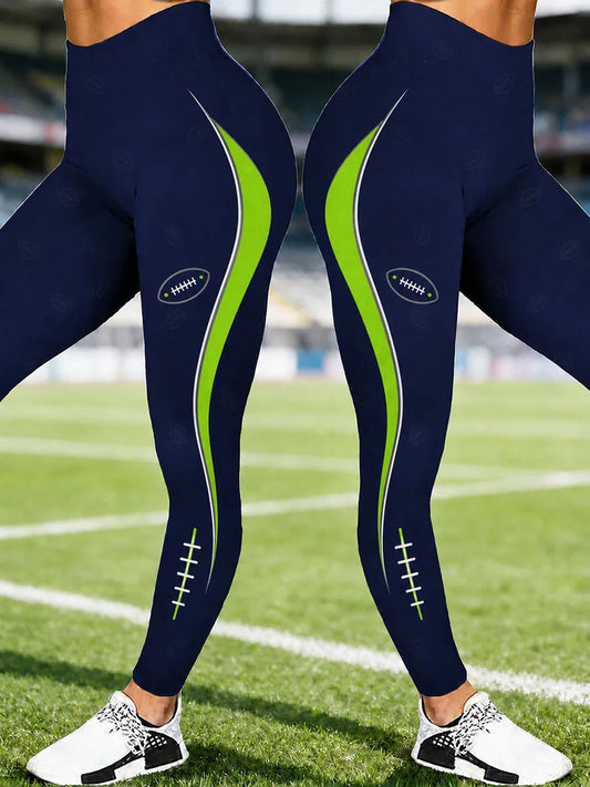 Women's Football Gameday Gift For Football Fans Leggings gracestitchs