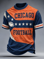 Men's Football Gameday Gift For Football Fans short sleeves t-shirt gracestitchs