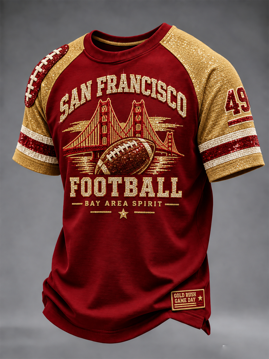 Men's Football Gameday Gift For Football Fans short sleeve t-shirt gracestitchs