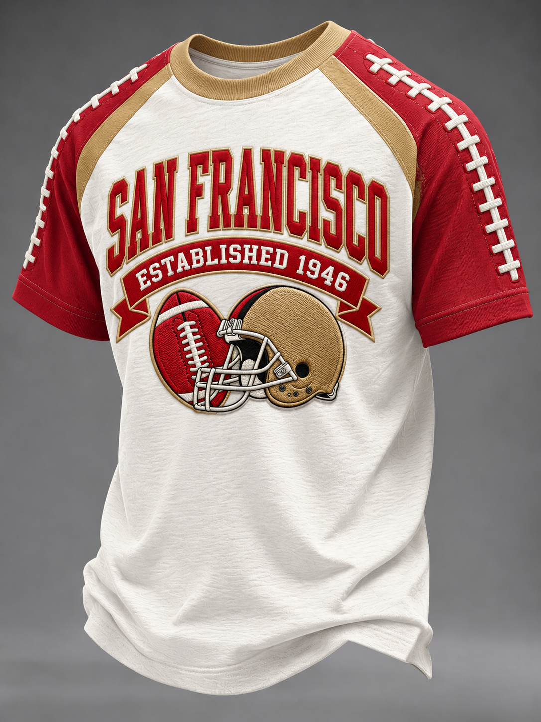 Men's short sleeve t-shirt gracestitchs