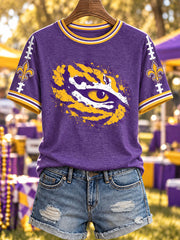 Women's College Football Fan T-Shirts gracestitchs