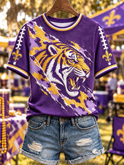 Women's College Football Fan T-Shirts gracestitchs