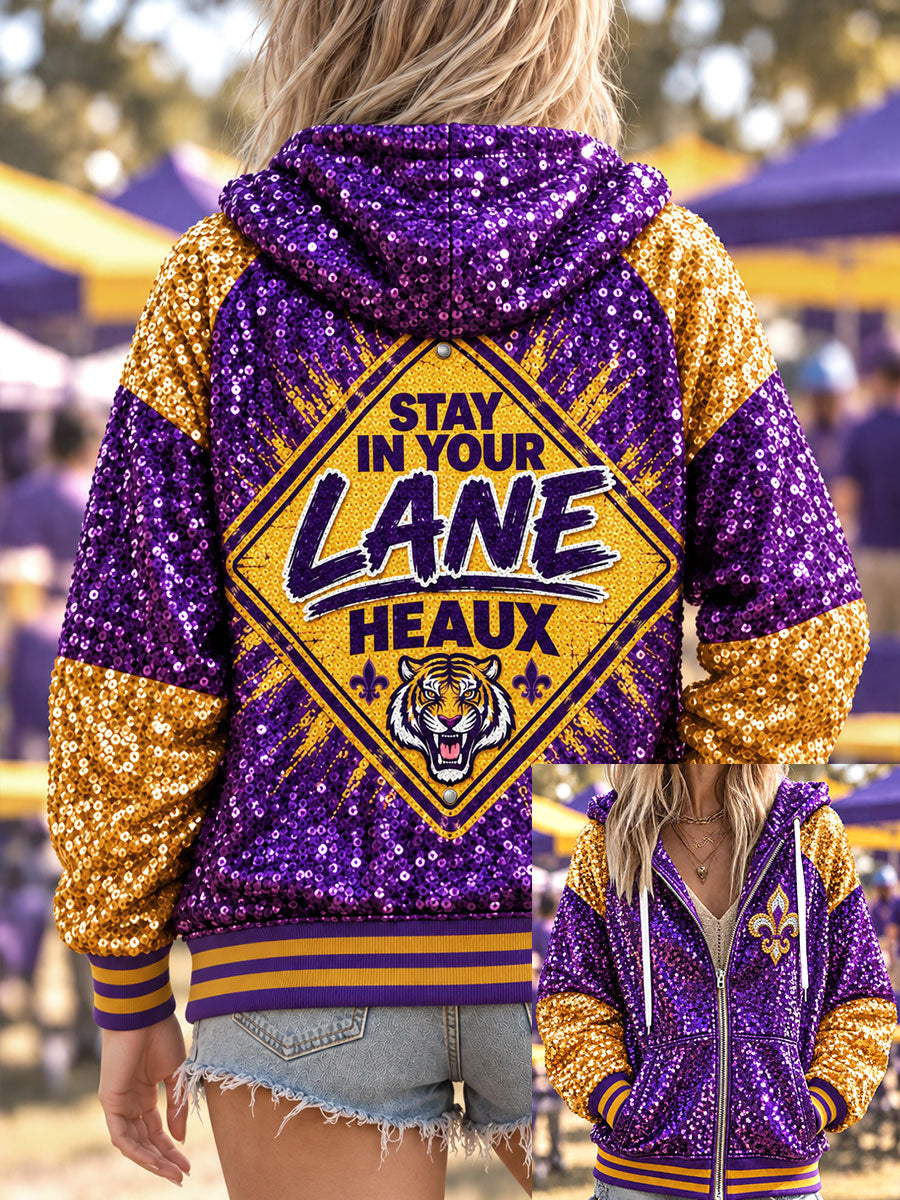 Women's "STAY IN YOUR LANE, HEAUX" Jackets gracestitchs