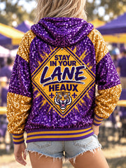 Women's "STAY IN YOUR LANE, HEAUX" Jackets gracestitchs