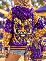 Women's College Football Fan Jackets gracestitchs