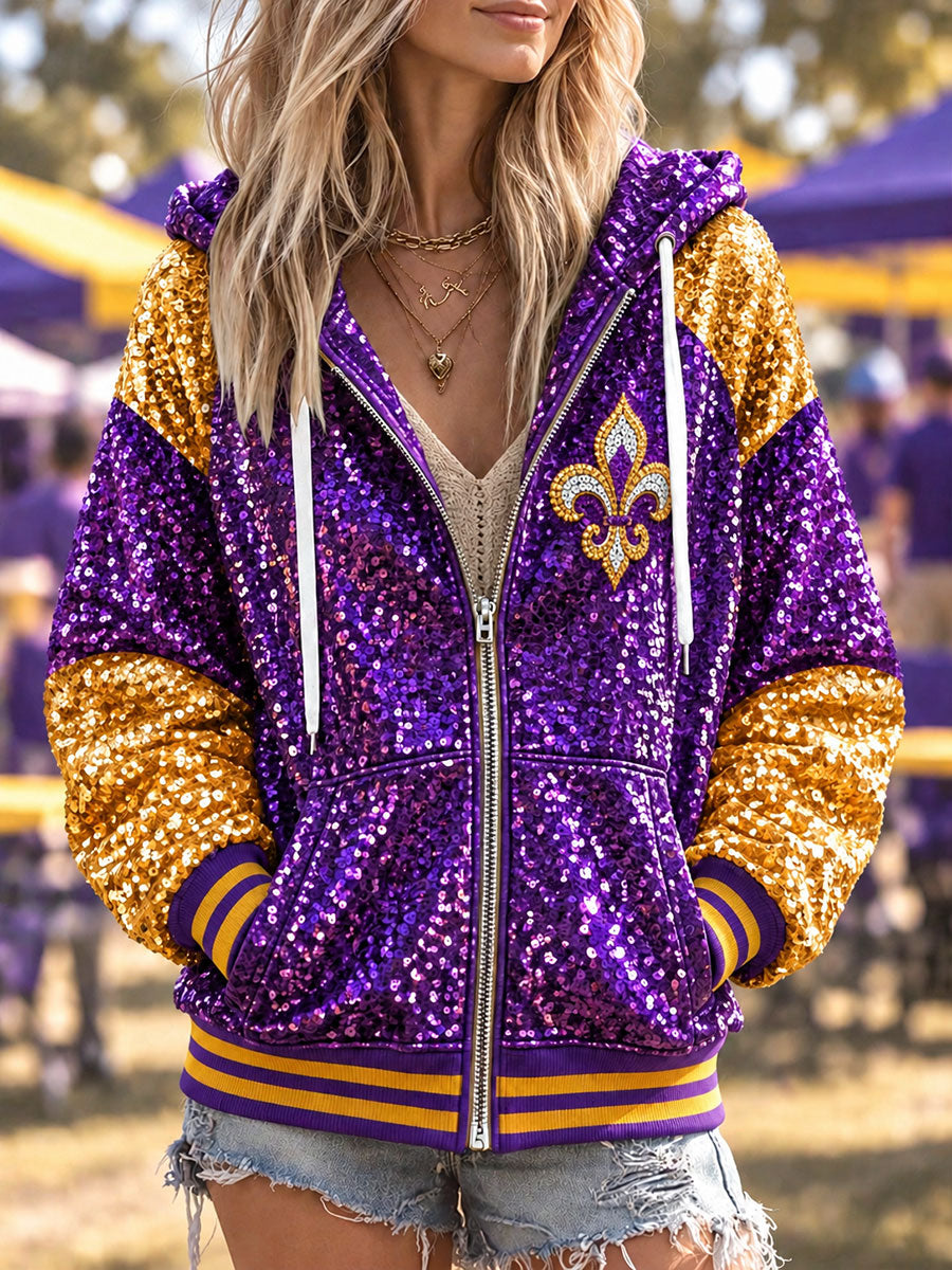 Women's College Football Fan Jackets gracestitchs