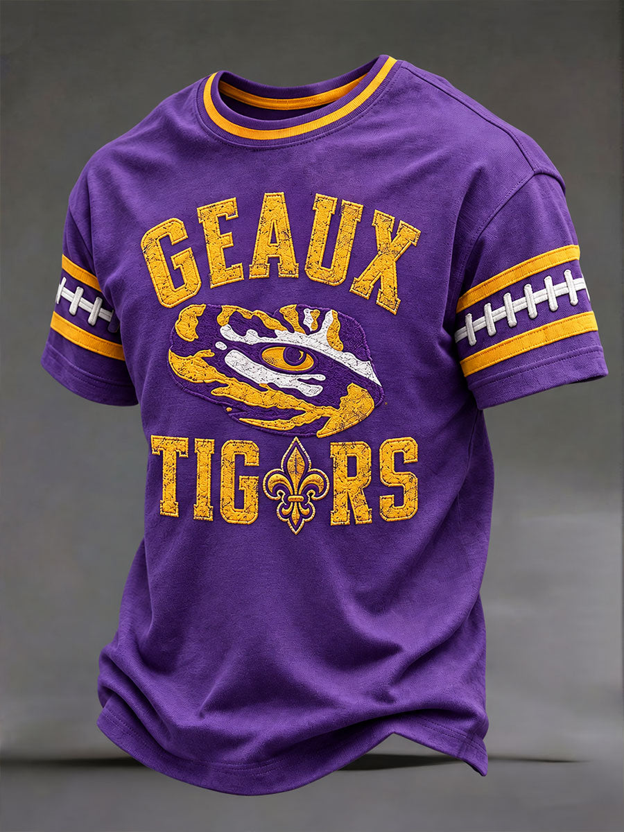 Men's College Football Fan T-Shirts gracestitchs