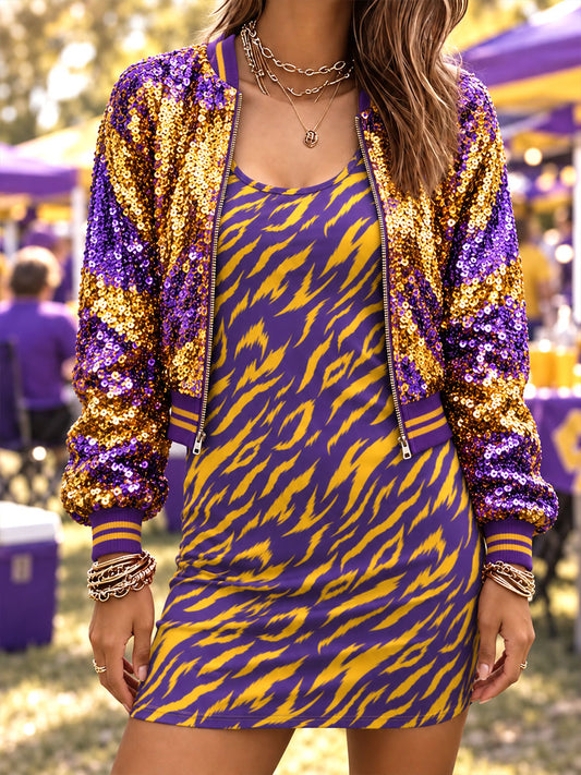 Women's College Football Fan Dress gracestitchs