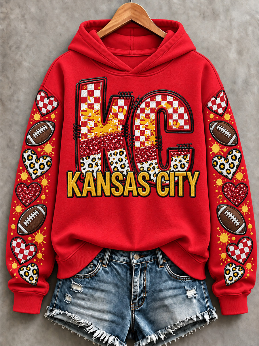 Women's Football Gameday Gift For Football Fans Sweatshirt gracestitchs