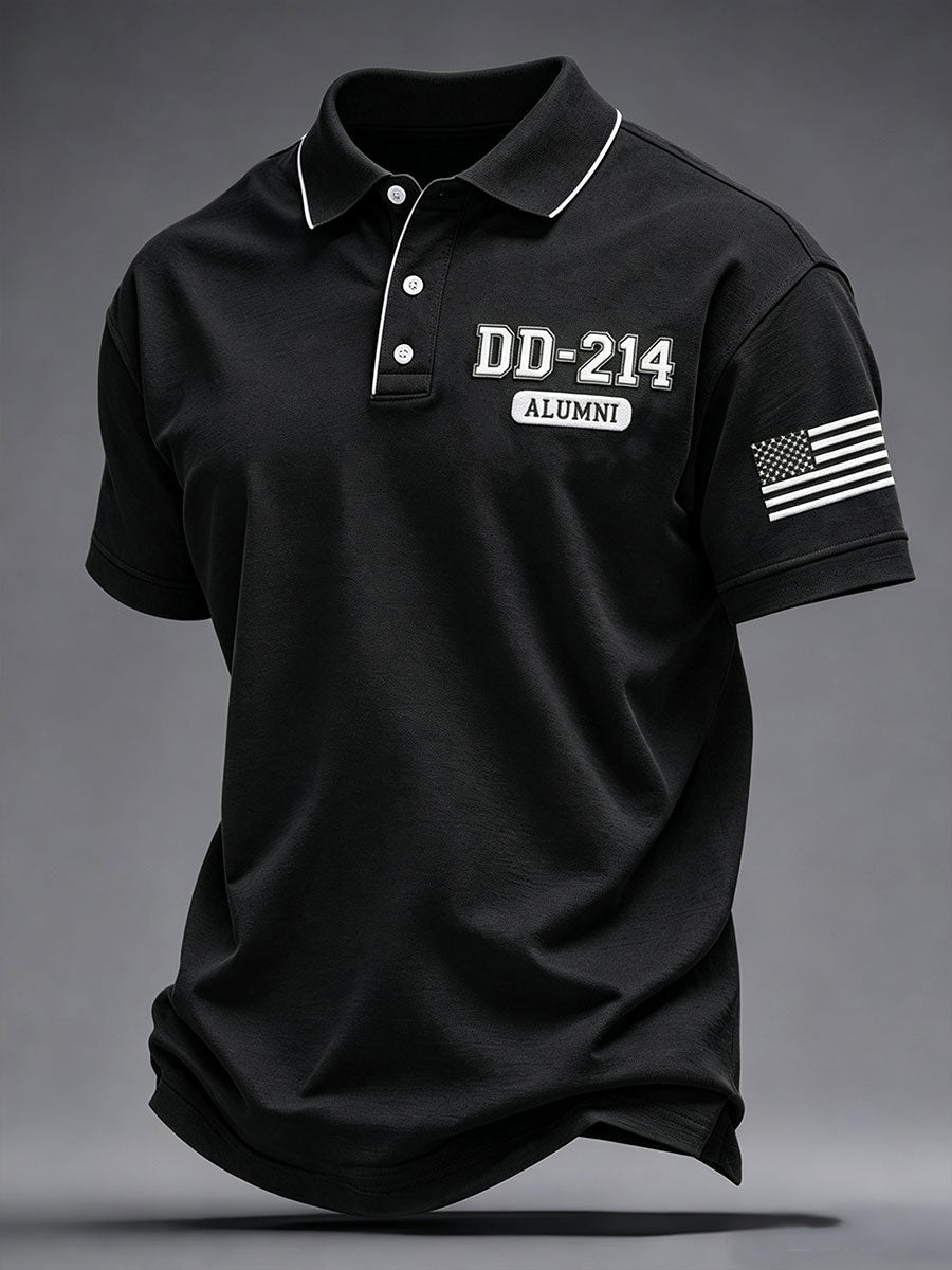 Men's DD-214 Alumni Print Shirt gracestitchs
