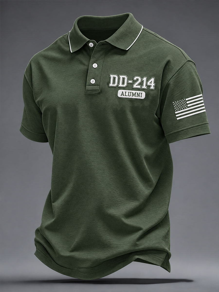 Men's DD-214 Alumni Print Shirt gracestitchs