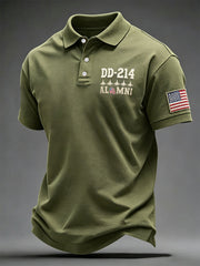 Men's Veteran Pride DD-214 Printed T-shirt gracestitchs