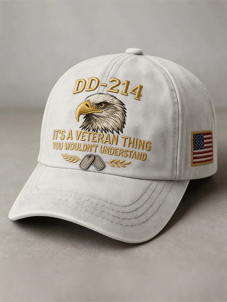 Unisex It's a veteran thing DD-214 Veteran Hat gracestitchs