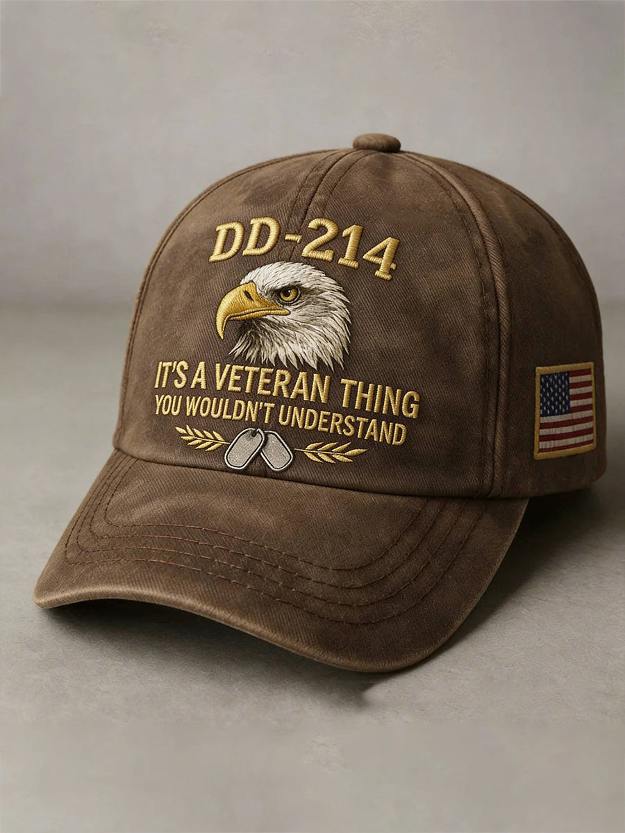 Unisex It's a veteran thing DD-214 Veteran Hat gracestitchs